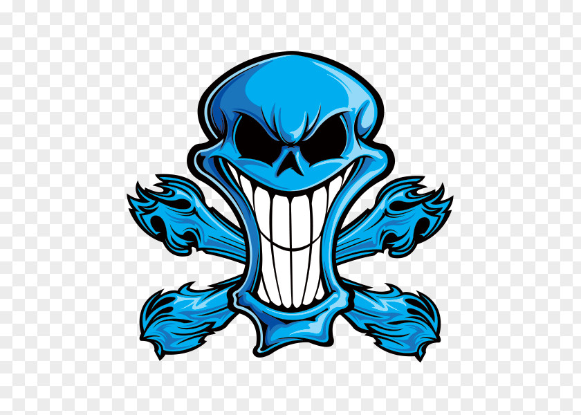 Skull Decal PNG