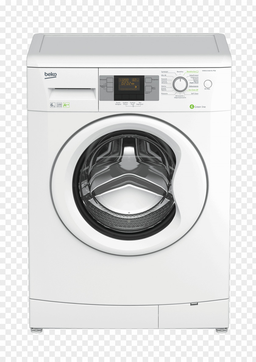 Washing Machines Beko Home Appliance Laundry PNG