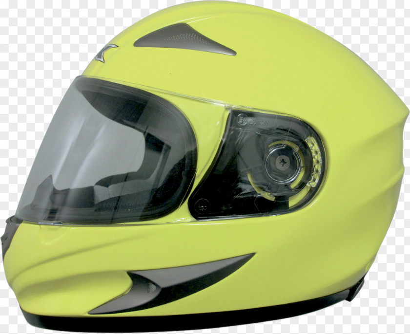Yellow Helmet Motorcycle Helmets Yamaha YZ250 Integraalhelm PNG