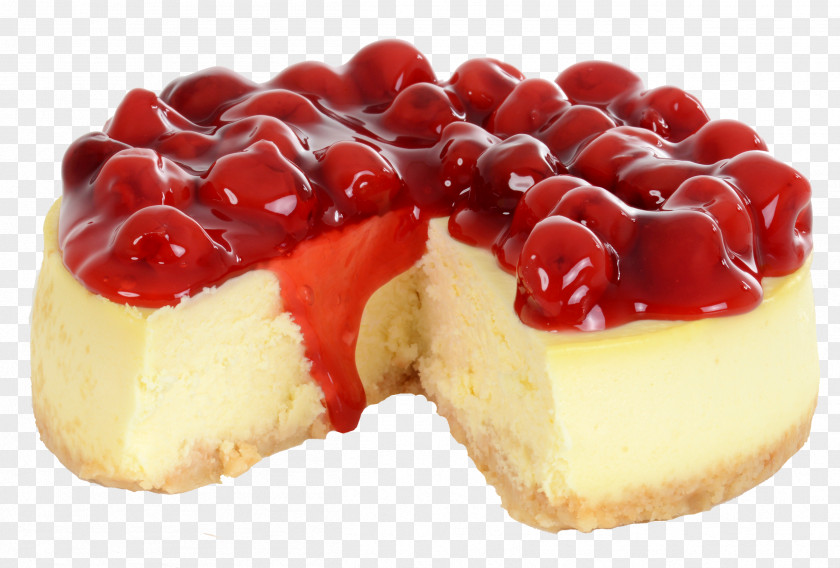 Cake Cheesecake Bavarian Cream Red Velvet Cherry Pie PNG