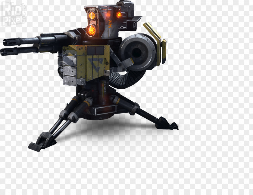 Killzone Shadow Fall Turret Concept Art Weapon PNG