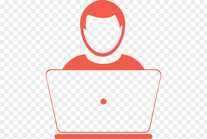 Laptop User PNG