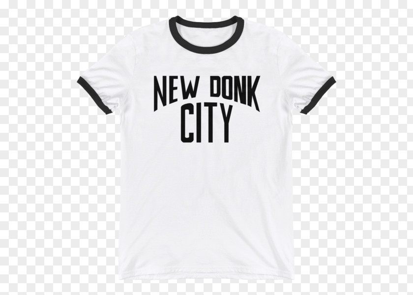 T-shirt Ringer New York City Printed PNG