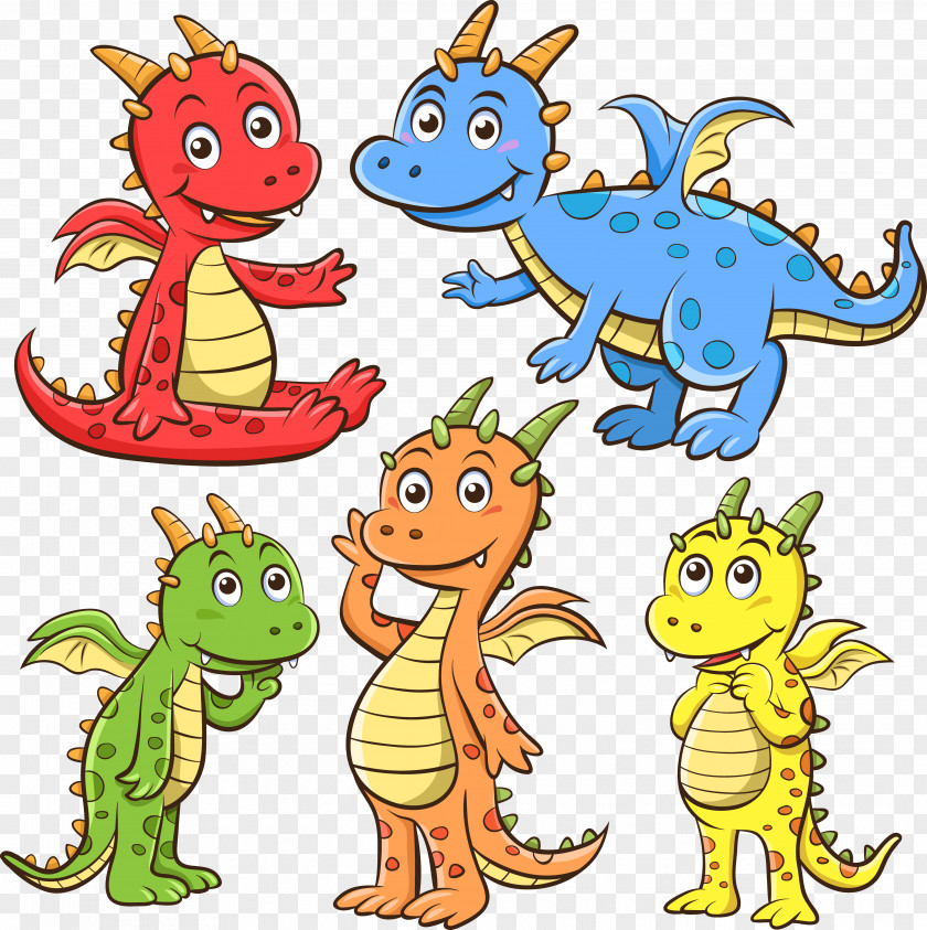 Bearded Dragon Cartoon Clip Art PNG