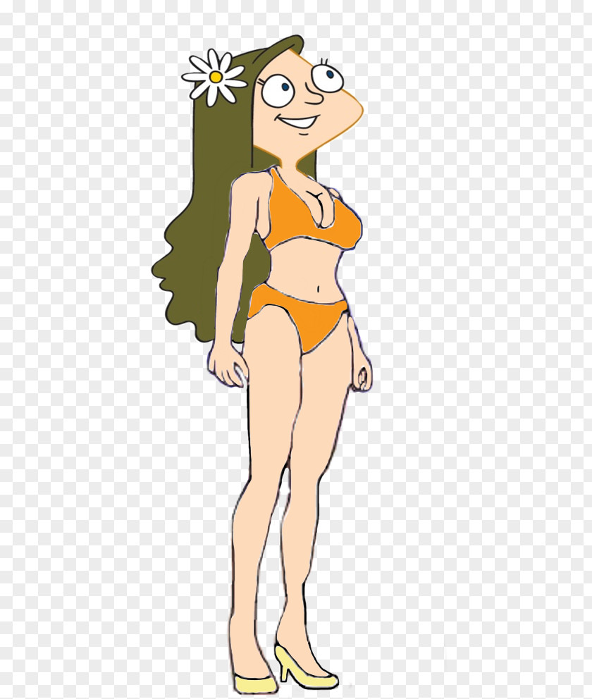 Candace Flynn Phineas Ferb Fletcher Vanessa Doofenshmirtz Dr. Heinz Swimsuit PNG