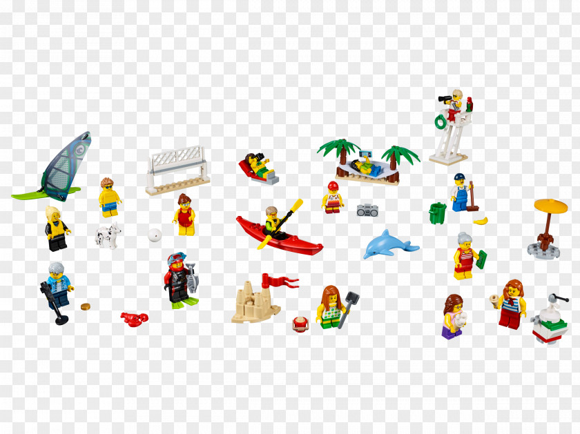 Fun At The Beach LEGO 60134 City In Park People Pack 60154 Bus Station Lego MinifigureToy 60153 PNG