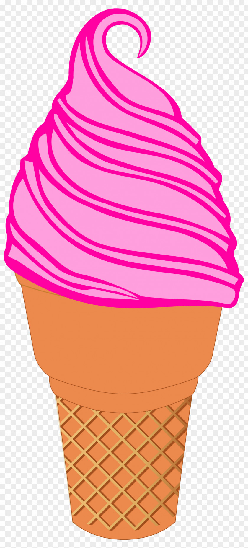 Ice Cream Cones Clip Art PNG