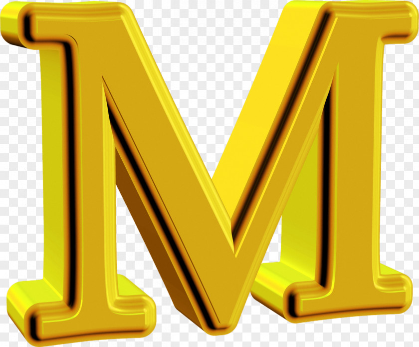 M Alphabet Letter Clip Art PNG