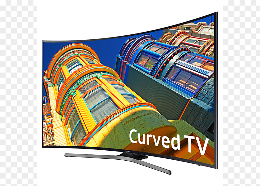 Samsung LED-backlit LCD 4K Resolution Ultra-high-definition Television Smart TV PNG