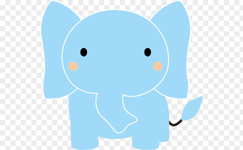 Baby Elephant Clip Art. PNG
