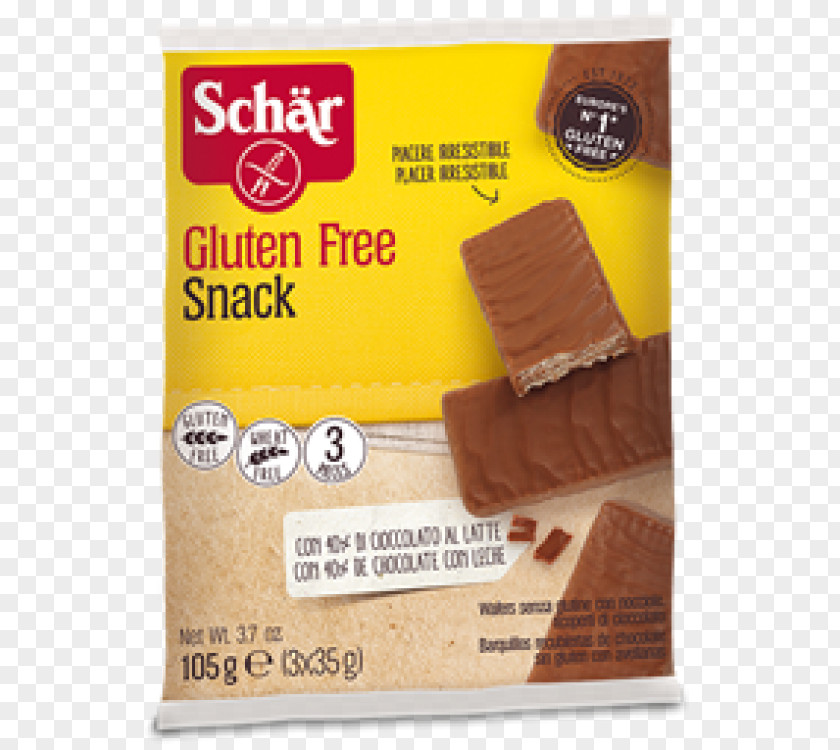 Chocolate Bar Waffle Gluten-free Diet Dr. Schär AG / SPA PNG