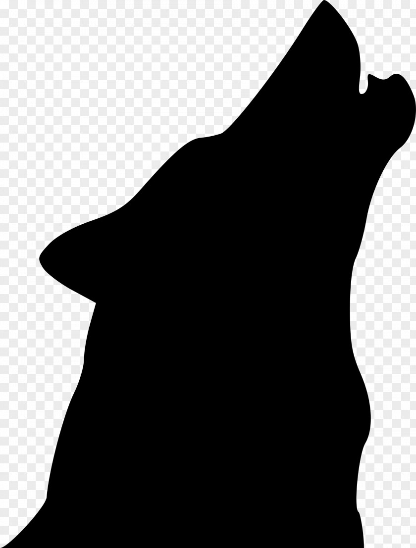 Claw Scratch Gray Wolf Silhouette Clip Art PNG