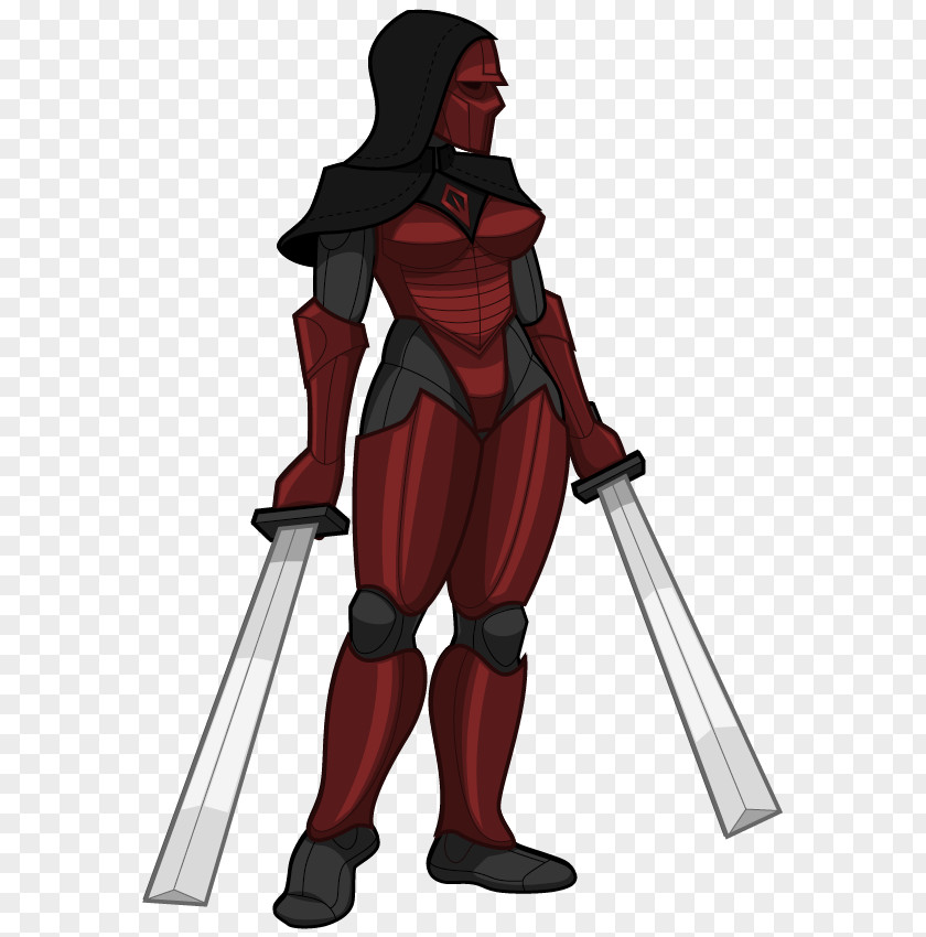 Knight Superhero Costume Design Weapon Spear PNG