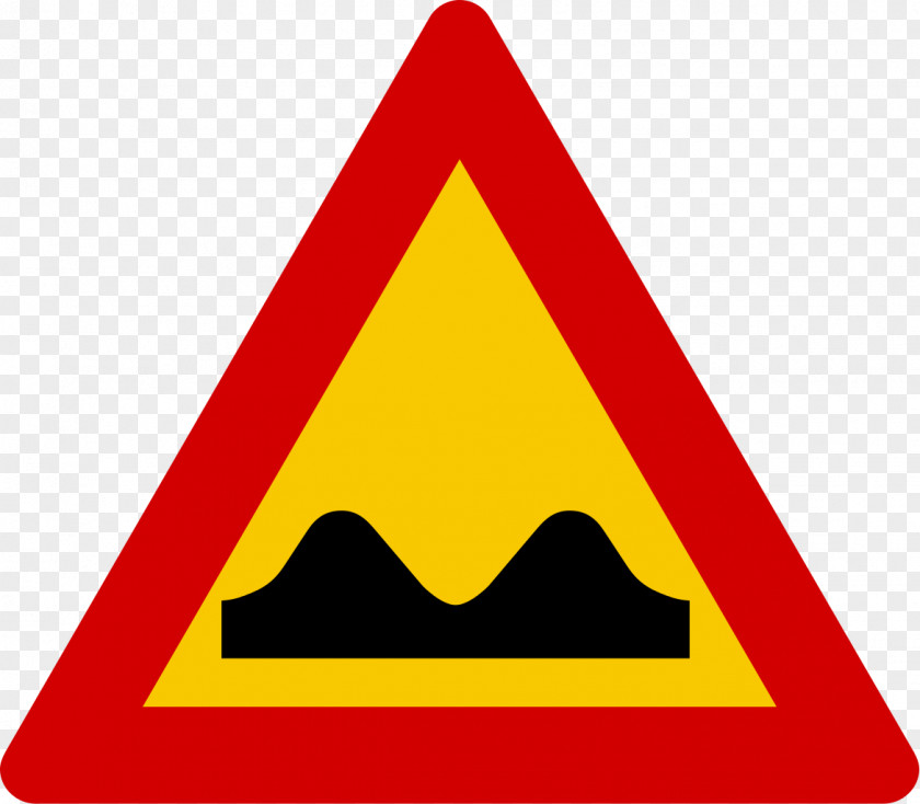 Road Traffic Sign Warning Speed Bump Safety PNG