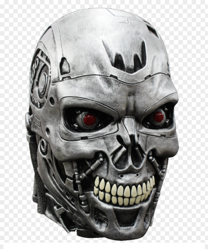 Terminator The T-600 Suit Performer Latex Mask PNG