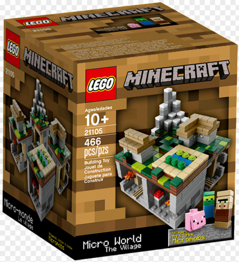 The Village Amazon.comOthers Lego Minecraft LEGO 21105 Micro World PNG
