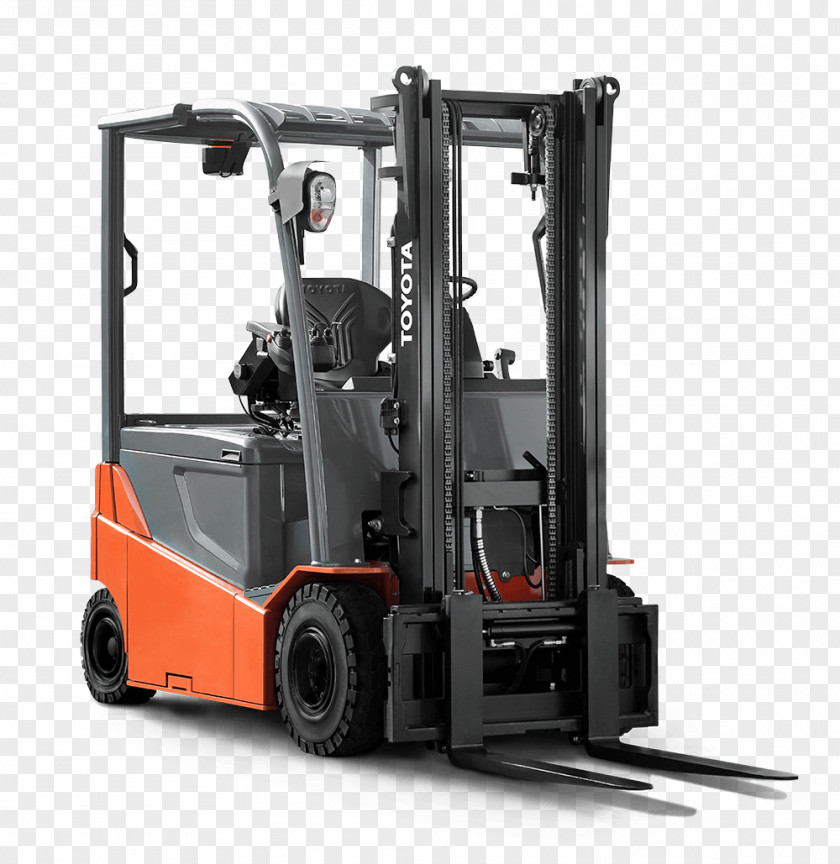 Toyota Electric Vehicle Forklift Pallet Jack Material-handling Equipment PNG