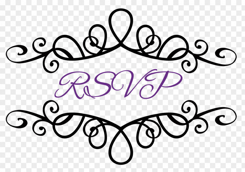 Wedding Reception Clipart Invitation RSVP Clip Art PNG