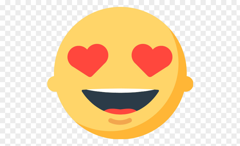 Emoji Smiley Heart Emoticon PNG
