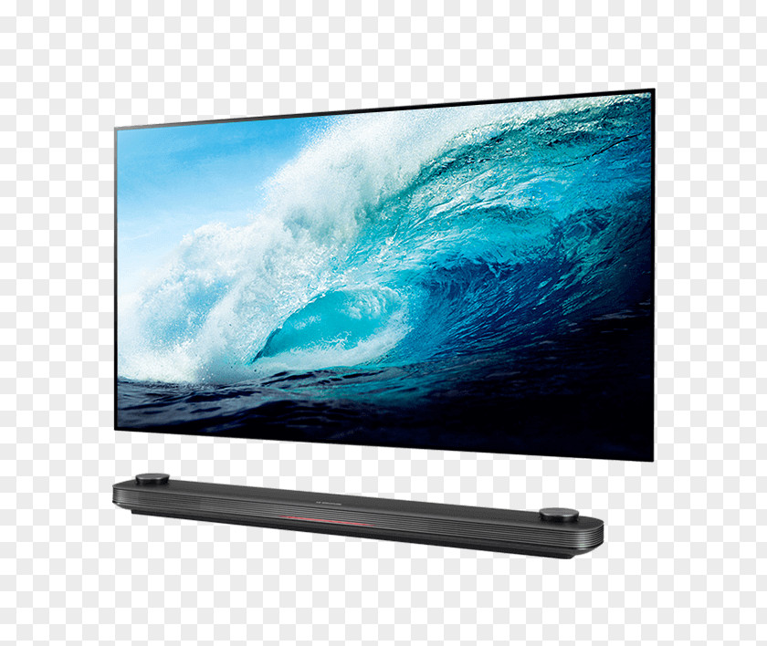Lg LG Signature OLED W7V 4K Resolution Television Smart TV PNG