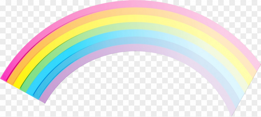 Meteorological Phenomenon Pink Rainbow Cartoon PNG