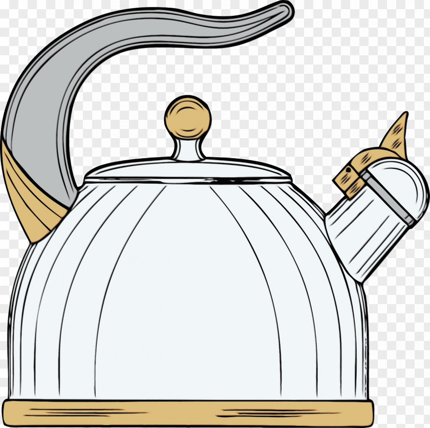 Stovetop Kettle Home Appliance Teapot Clip Art Small PNG