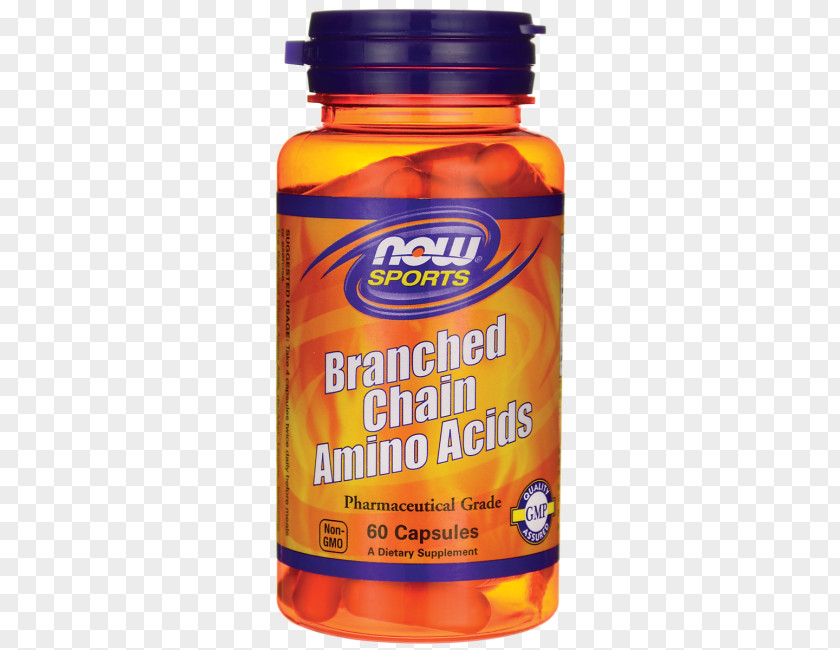 Branchedchain Amino Acid Dietary Supplement Branched-chain NOW Foods Capsule PNG