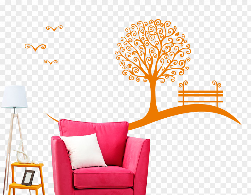Design Sticker Wall Decal Font PNG
