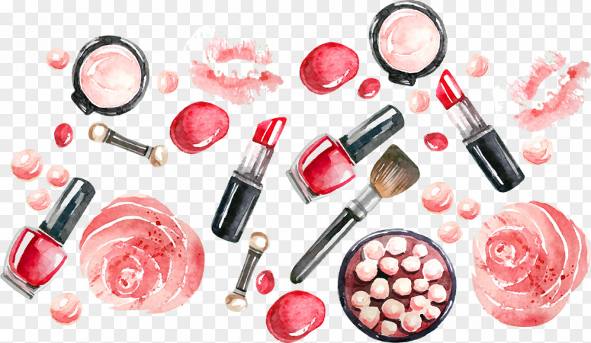 Kosmetik Minyak Lip Balm Cosmetics Make-Up Brushes Make-up Artist Lipstick PNG