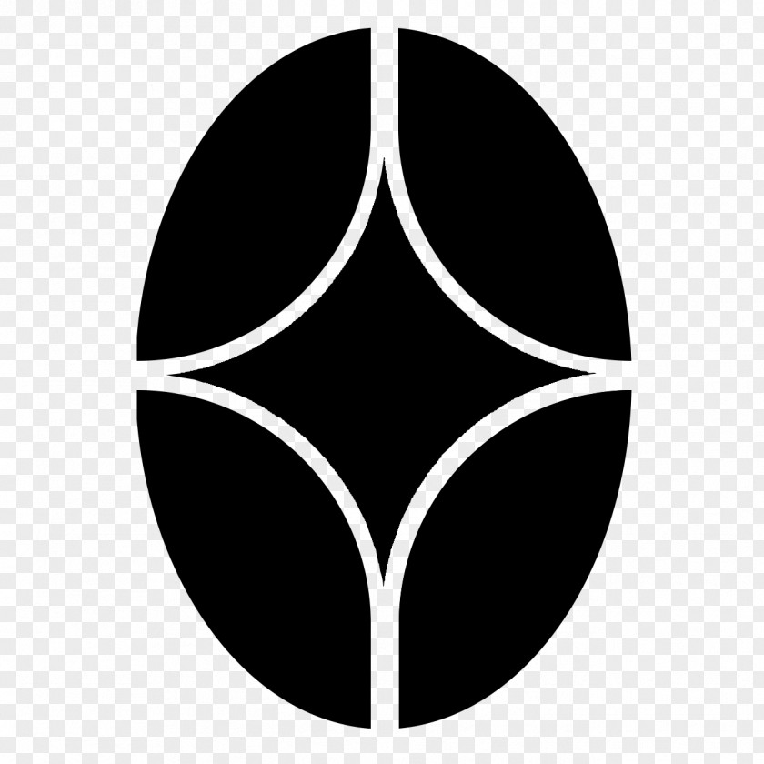 Oval Blackandwhite Logo Symbol Line Emblem Black-and-white PNG