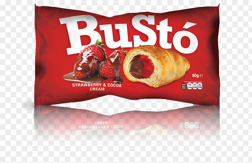 Strawberry Croissant Junk Food Flavor PNG