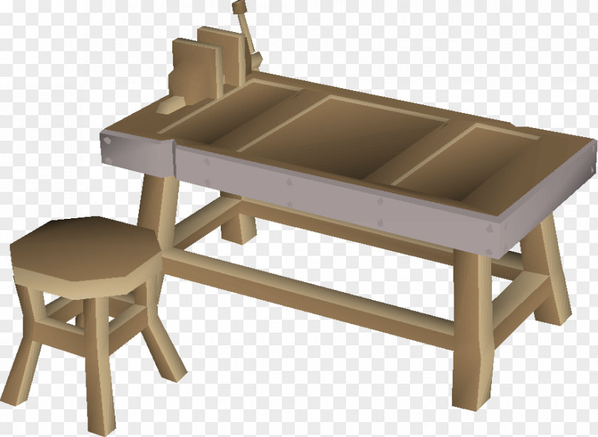 Craft Workshop School Desk PNG