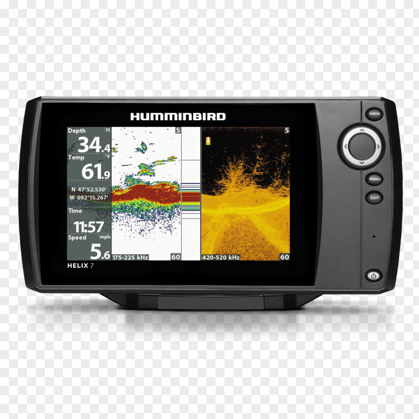 Fish Finders GPS Navigation Systems Sonar Chirp Global Positioning System PNG