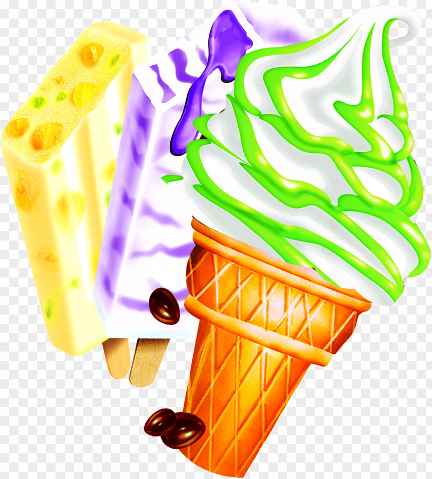 Ice Cream Cone Pop Profiterole PNG