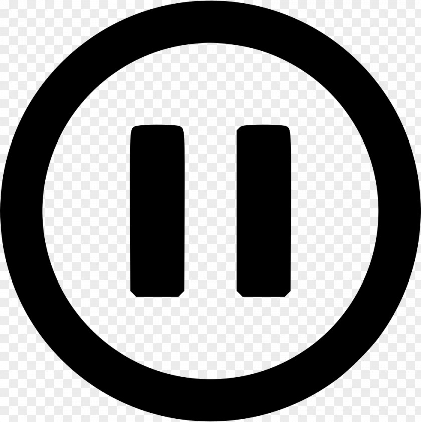 Stop And All Rights Reserved Copyright Symbol Creative Commons PNG