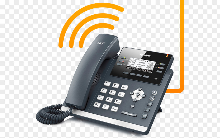 VoIP Phone Telephone Yealink T41P Session Initiation Protocol Voice Over IP PNG