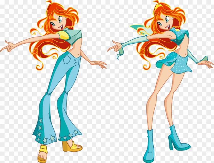 Winx Club Musa Season 1 Bloom Tecna Flora Stella PNG