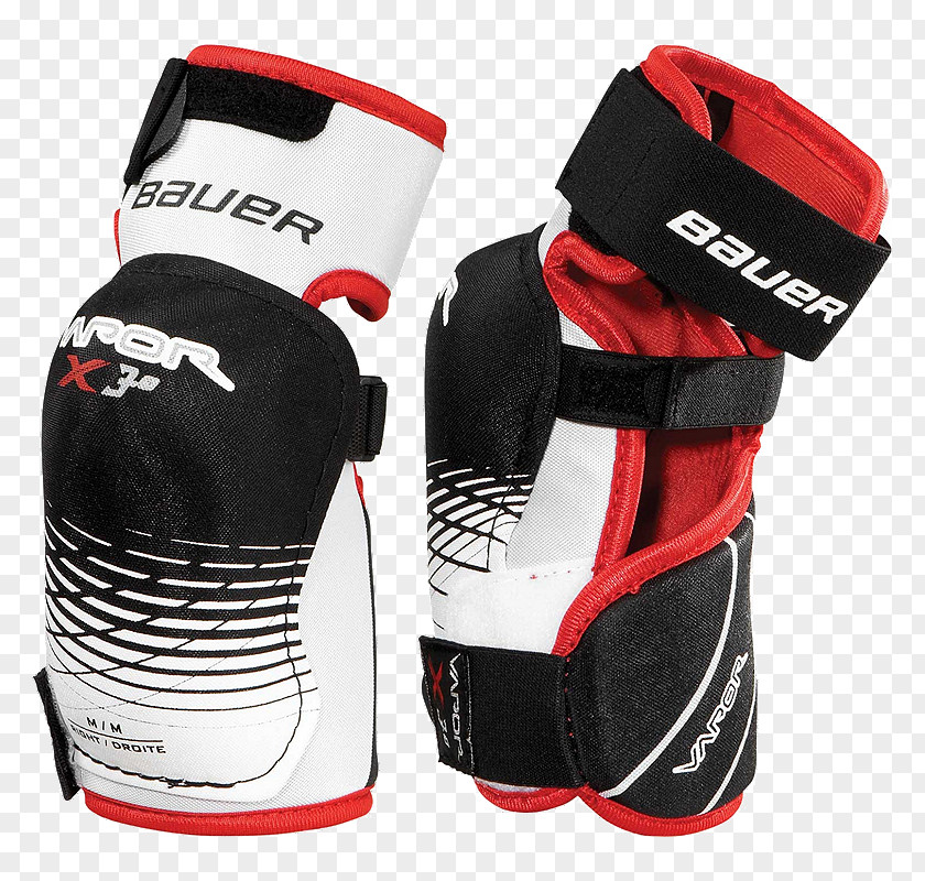 Bauer Vapor X 3 0 Elbow Pad Bicycle Glove Ice Hockey Equipment PNG