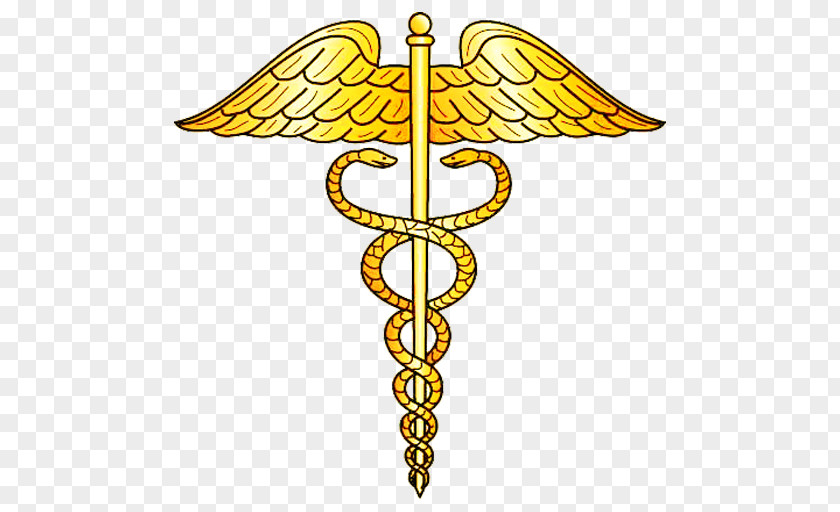 Symbol Staff Of Hermes Health Care Caduceus As A Medicine PNG