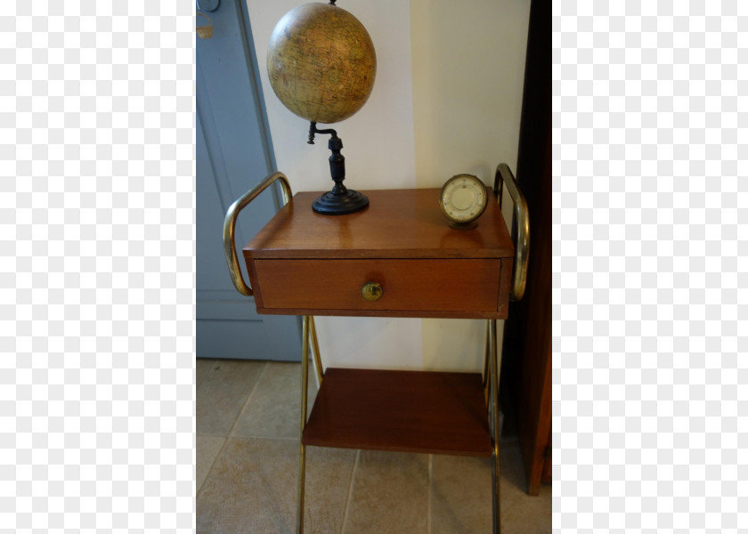 Table Bedside Tables Drawer Antique Angle PNG