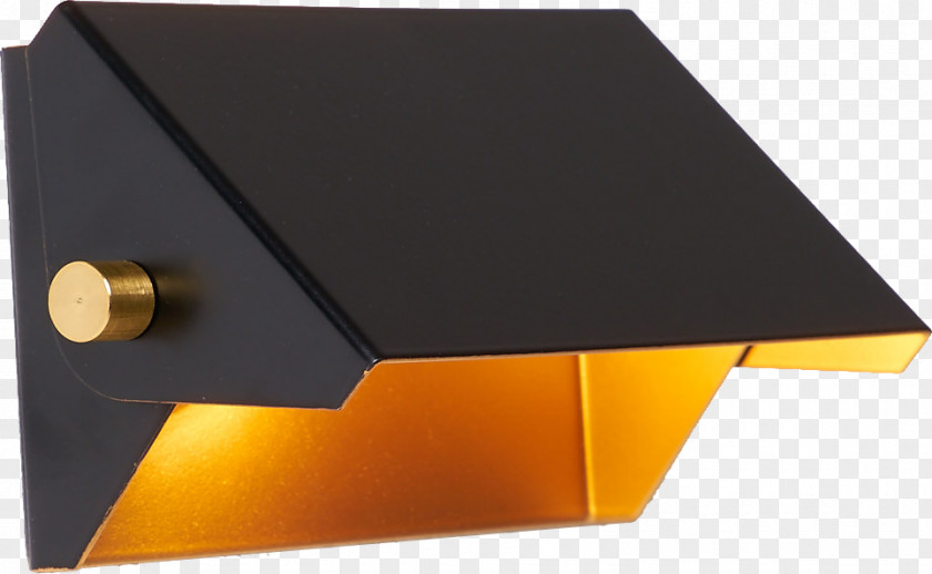 Applique Sconce Light Fixture Bronze Metal Angle PNG