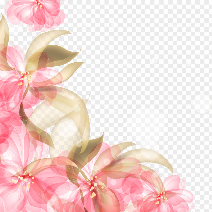 Beautiful Flowers BackgroundVector Material Flower Stock Photography Drawing Clip Art PNG
