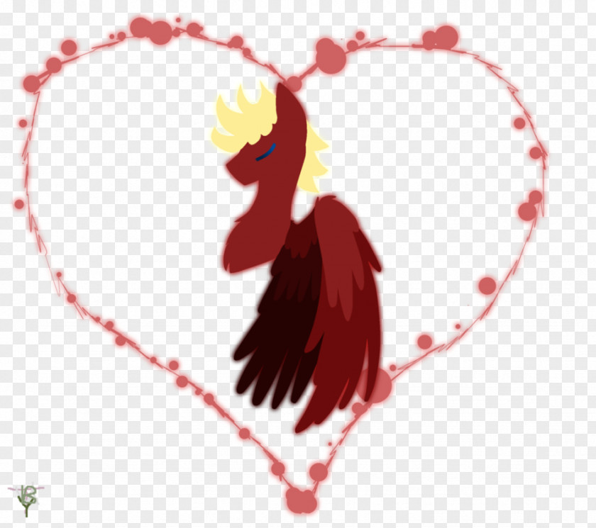 Chicken Rooster Heart PNG