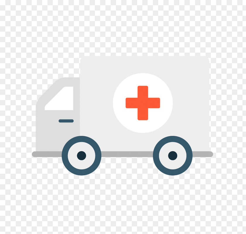 Free Hospital Ambulance Pull Material Logo Brand Font PNG