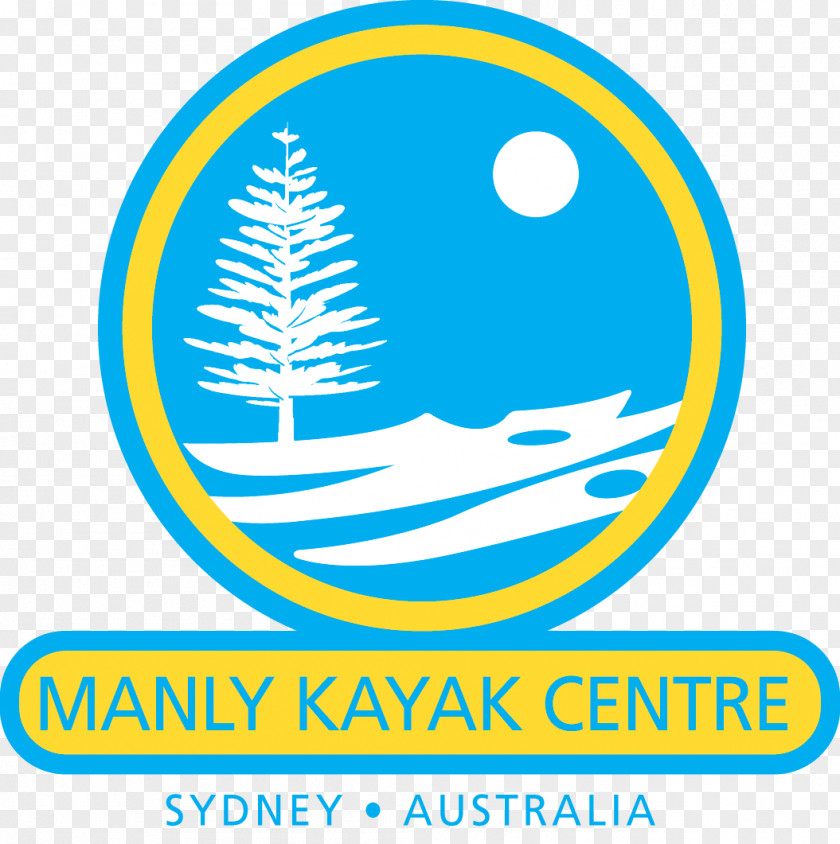 Manly Kayak Centre Backpackers Beach Logo PNG