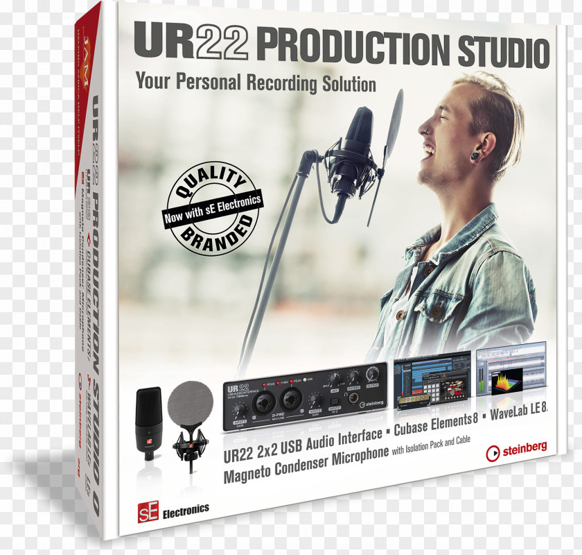 Microphone Steinberg Cubase UR22 HALion PNG