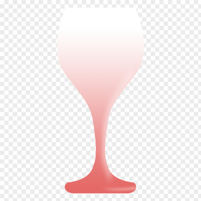 Pink Wine Glass Stemware Champagne Tableware PNG