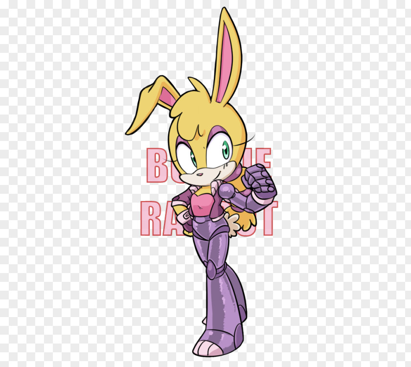 Sonic The Hedgehog Bunnie Rabbot Shadow Fan Art PNG