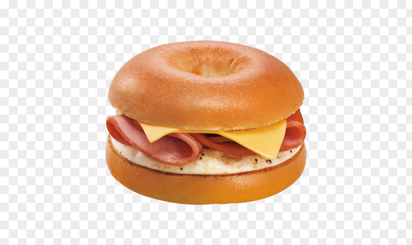 Bagel Breakfast Sandwich Cheeseburger Ham And Cheese Bánh PNG