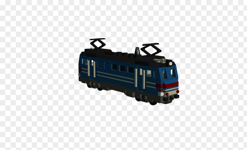Paper Train Model Railroad Car Passenger Electric Locomotive Rail Transport PNG